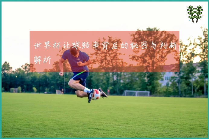 世界杯让球赔率背后的秘密与判断解析