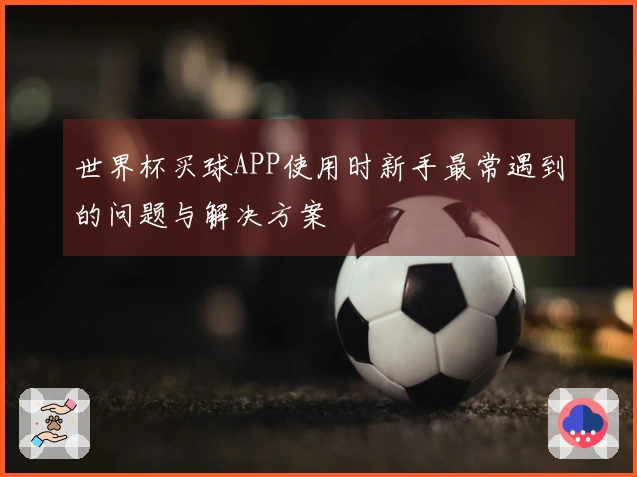 世界杯买球APP使用时新手最常遇到的问题与解决方案